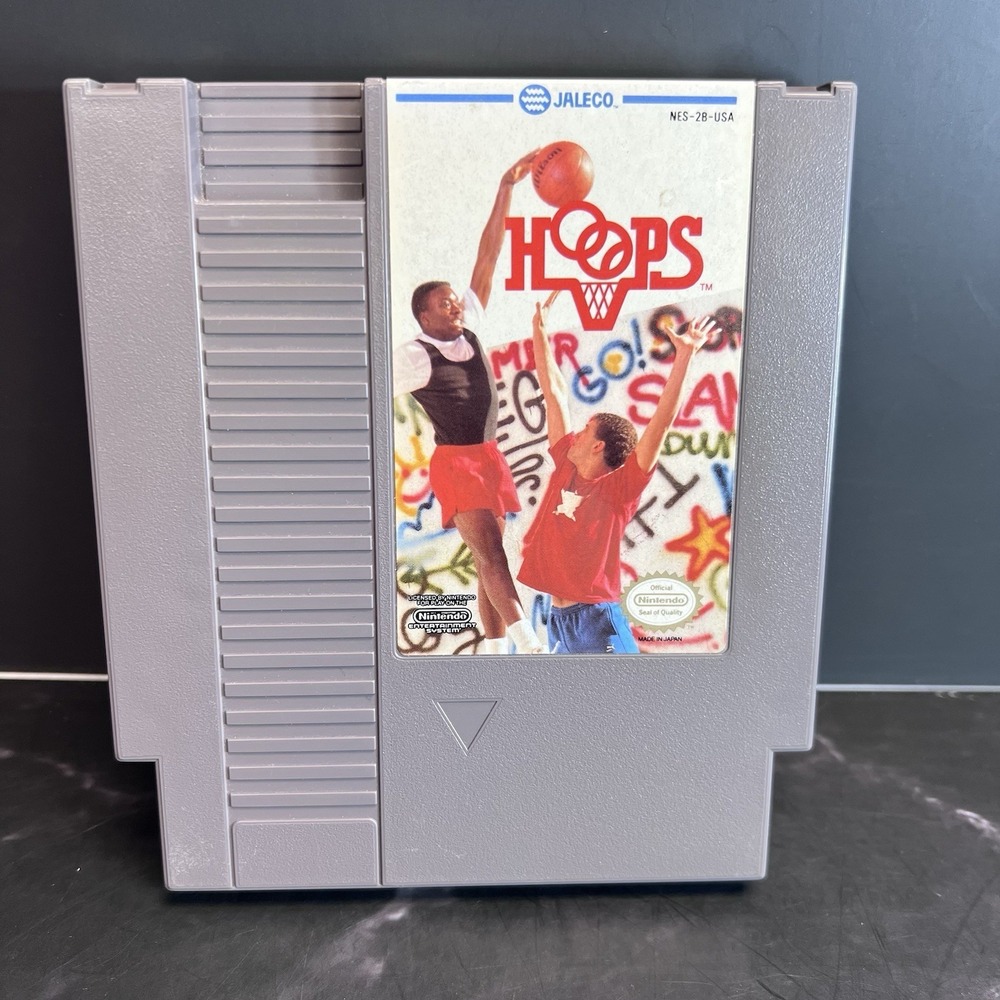 Hoops (Nintendo‎ Entertainment System, 1989) - Authentic